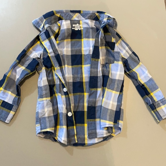 Garanimals Other - 2T Blue and yellow Button Up